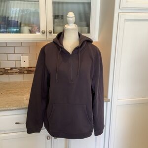 ID Idealogy Gray Fleece Hoodie NWT Size Large